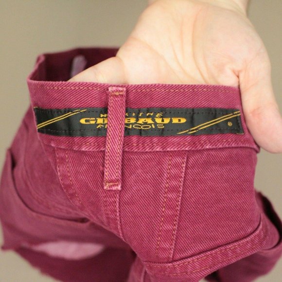 Vintage Girbaud High Waist Cut Off Denim Shorts - Picture 7 of 9